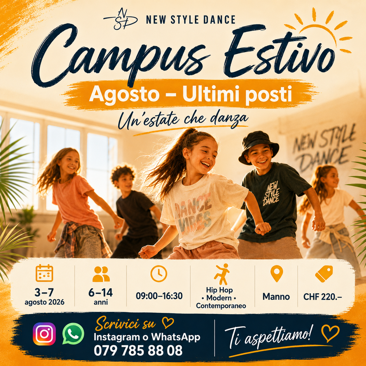 Summer Dance Camp Agosto 26